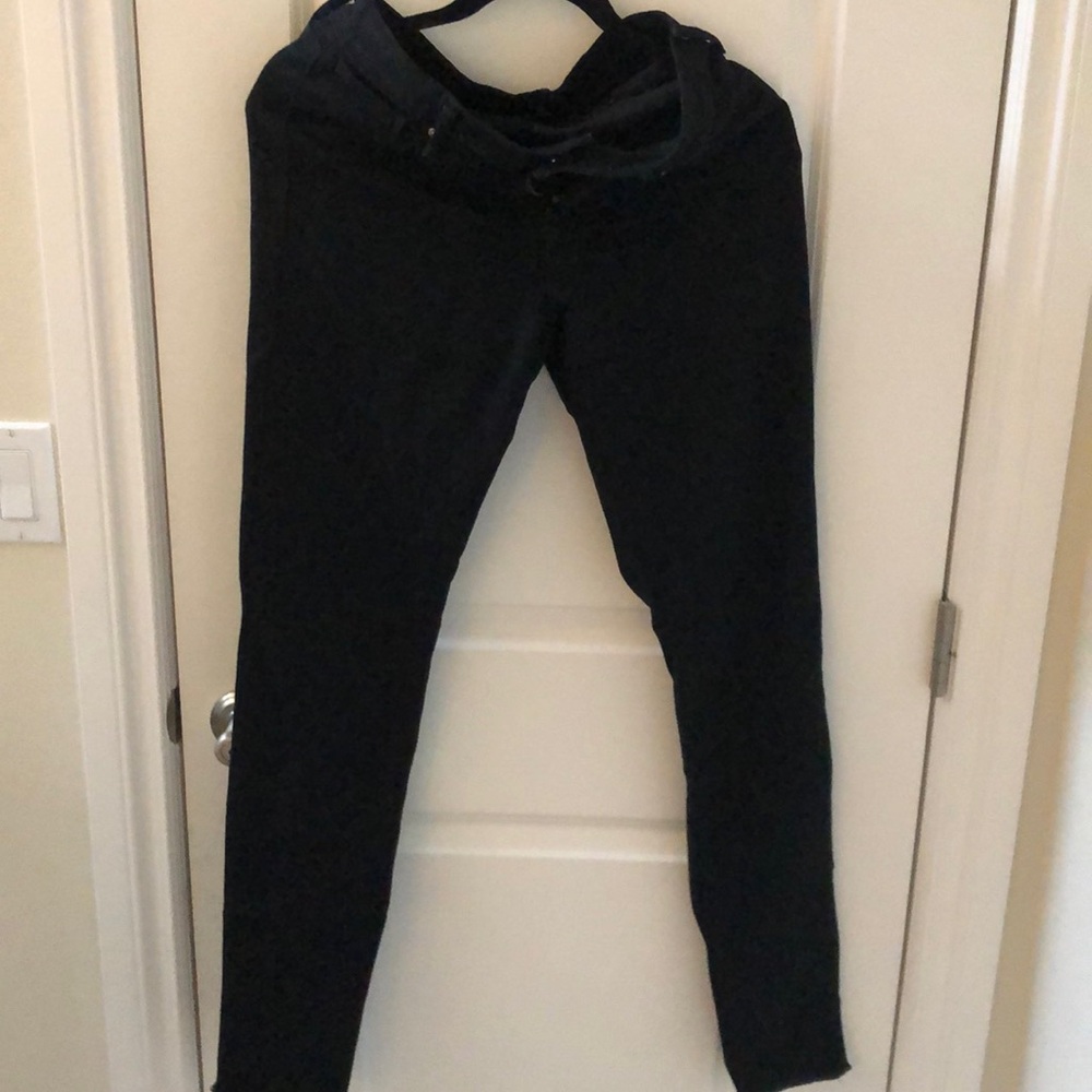 just black black denim!